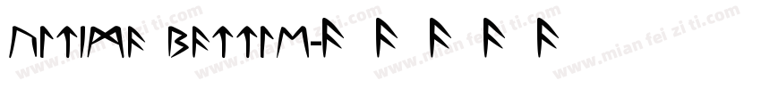 ultima battle字体转换